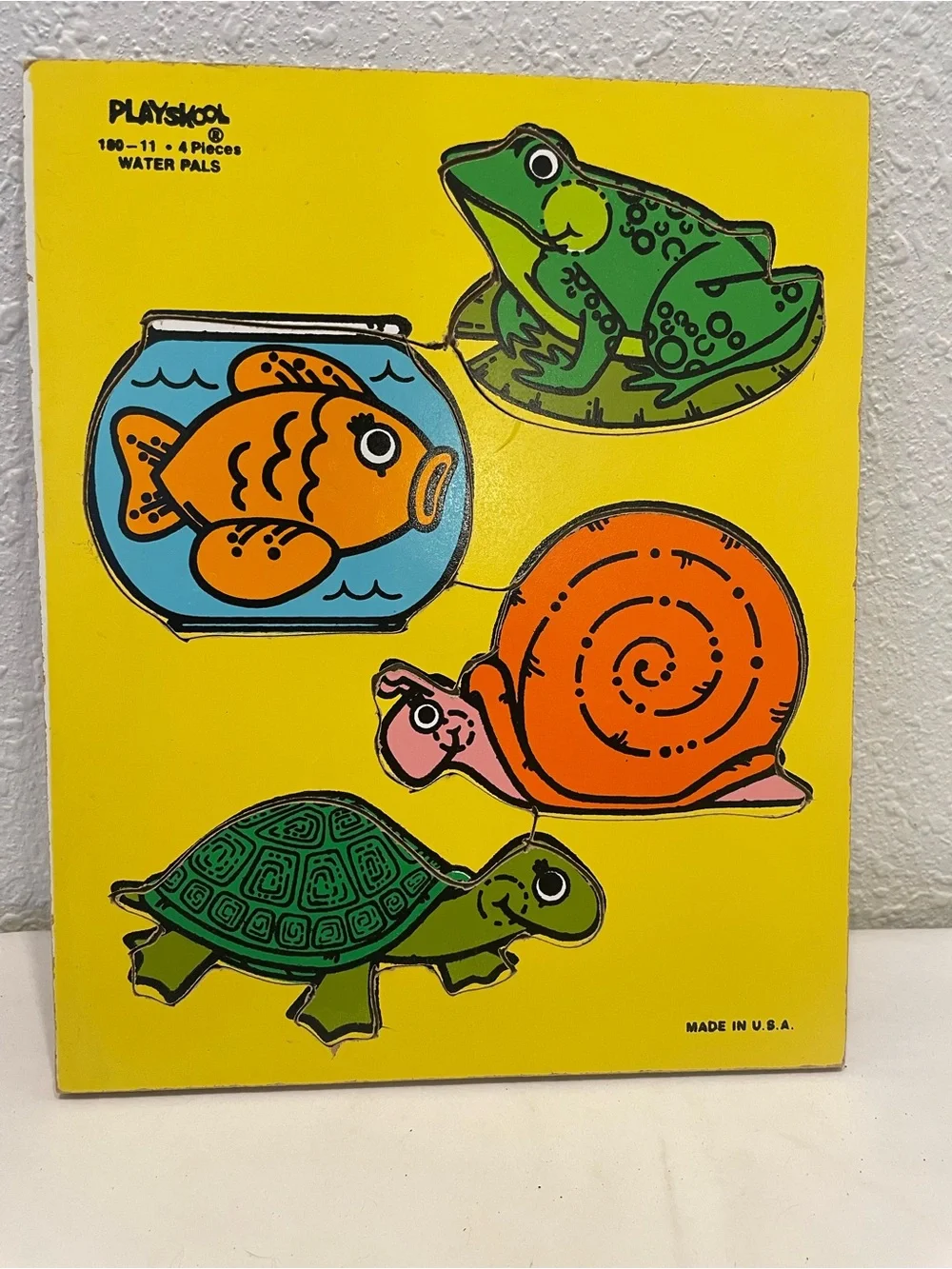 Playskool Kids Puzzle Board - Colorful Animal Water Pals